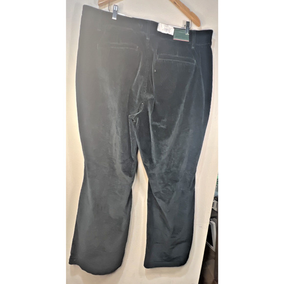 Judy Blue 24 W Emerald Green slimming Corduroy Wide Leg High Waist Pants 24W NWT - Picture 8 of 16